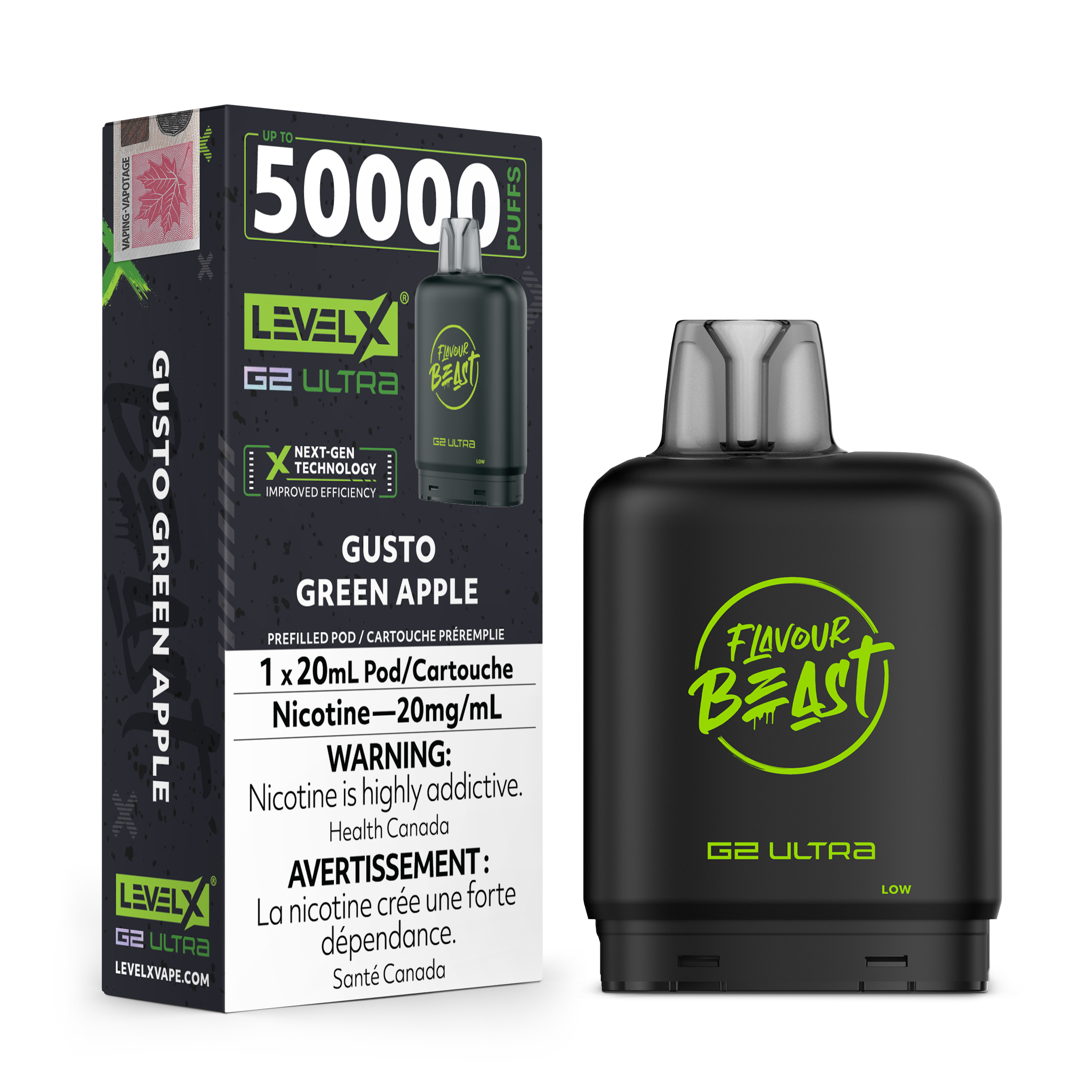 Level X - Flavour Beast G2 Ultra Pods (50K Puffs) (PROVINCIAL)