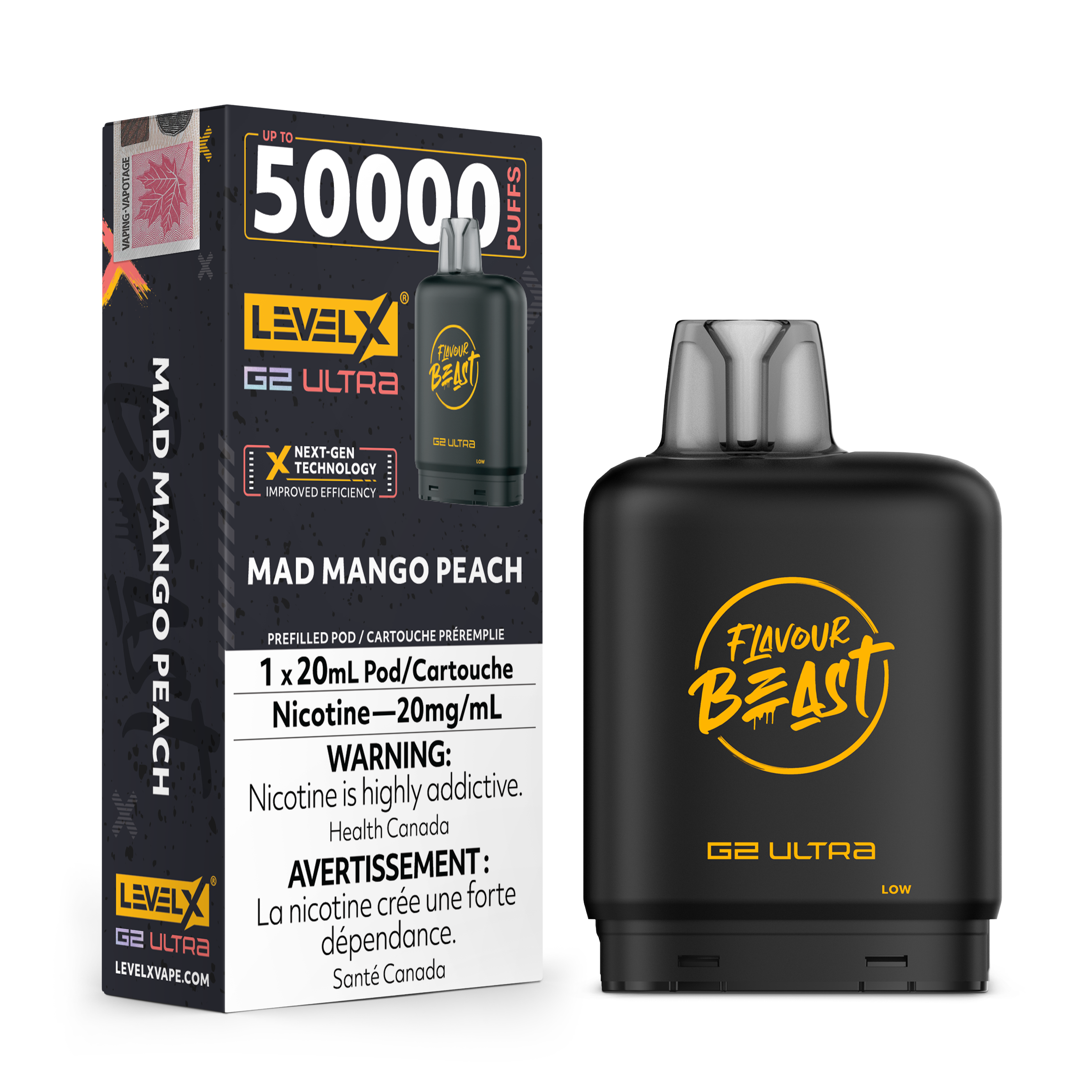 Level X - Flavour Beast G2 Ultra Pods (50K Puffs) (PROVINCIAL)