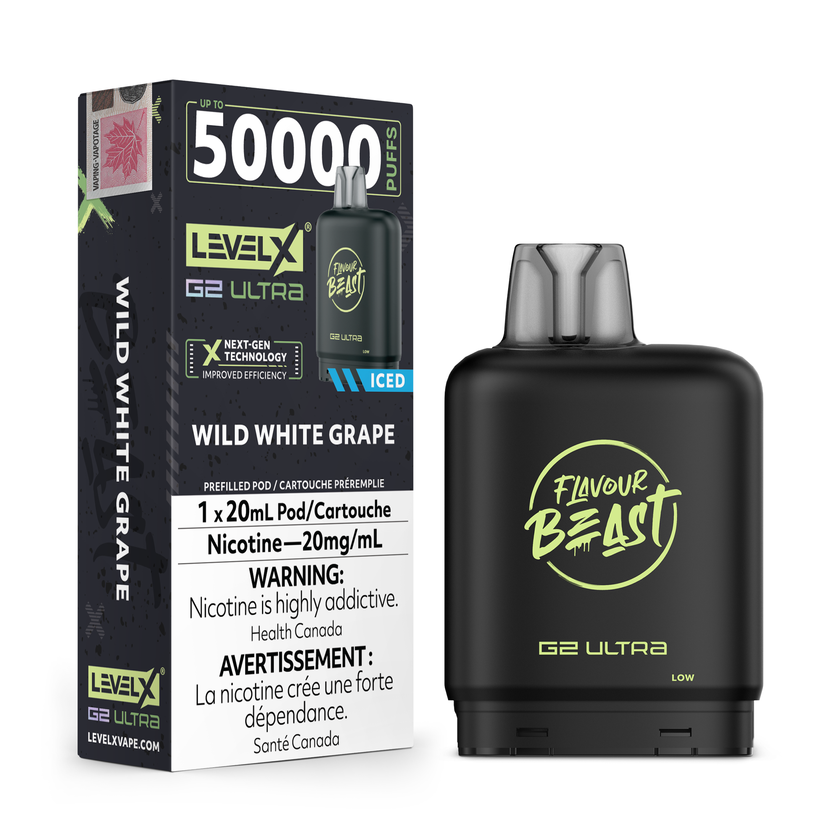 Level X - Flavour Beast G2 Ultra Pods (50K Puffs) (PROVINCIAL)