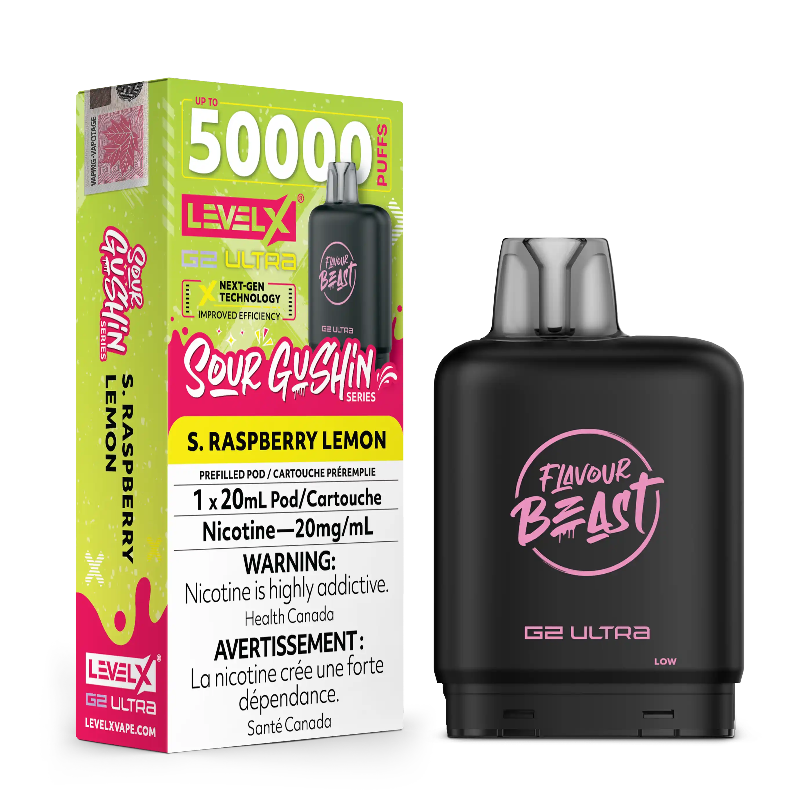 Level X - Flavour Beast G2 Ultra Pods (50K Puffs) (PROVINCIAL)