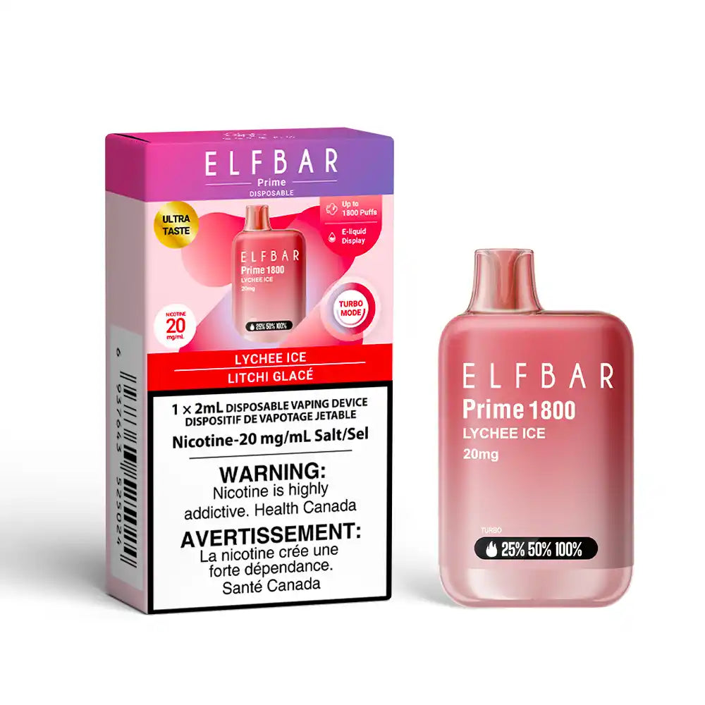 ELF Bar - Prime 1800 Disposable E-cig (Provincial)
