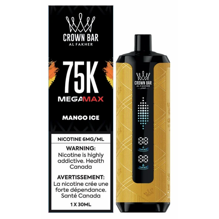 AL FAKHER Crown Bar - Disposable E-Cig 75K Puffs (PROVINCIAL)