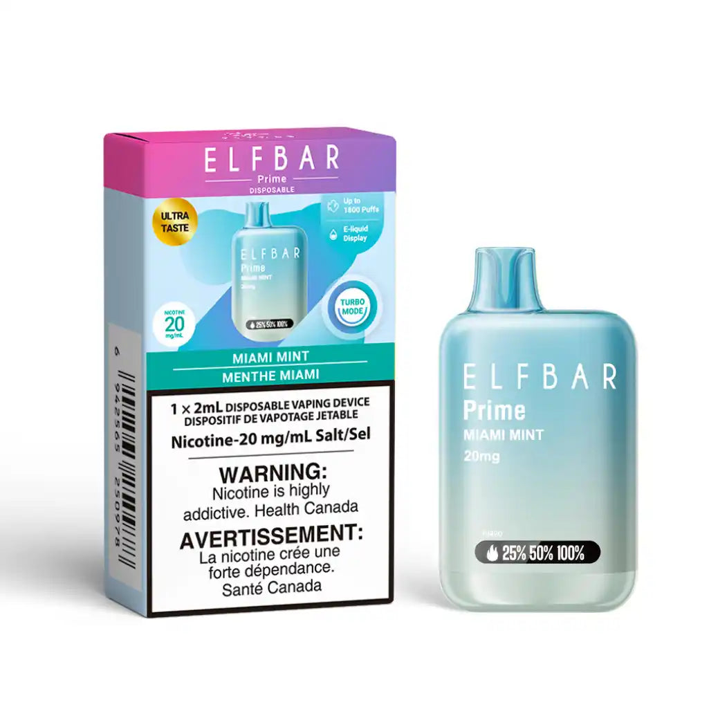 ELF Bar - Prime 1800 Disposable E-cig (Provincial)