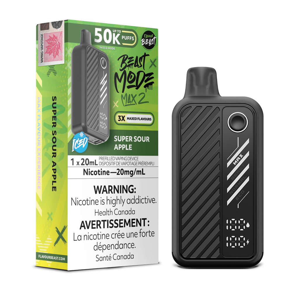 Flavour Beast Mode Max 2 - Disposable E-Cig (PROVINCIAL) (50k Puffs)
