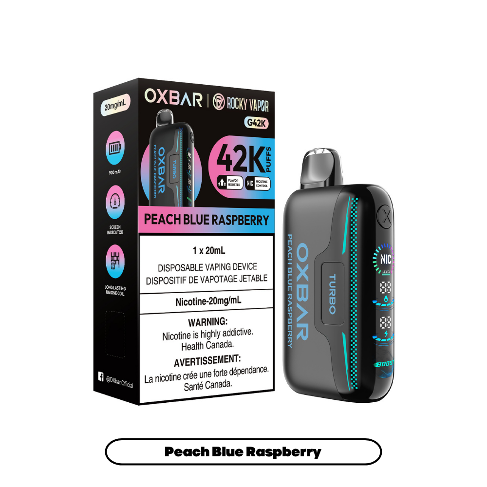 Oxbar G42k - Cigarette électronique jetable (PROVINCIALE) (42 000 bouffées) 