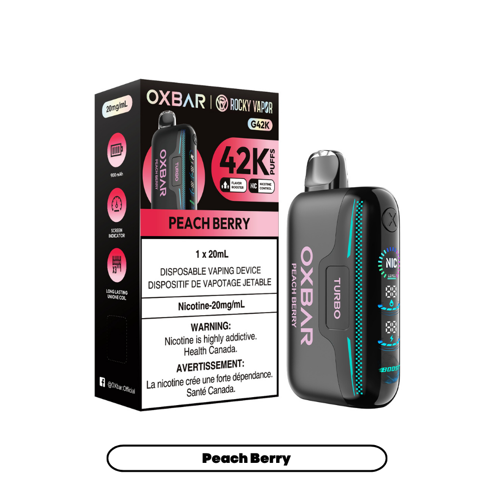 Oxbar G42k - Cigarette électronique jetable (PROVINCIALE) (42 000 bouffées) 