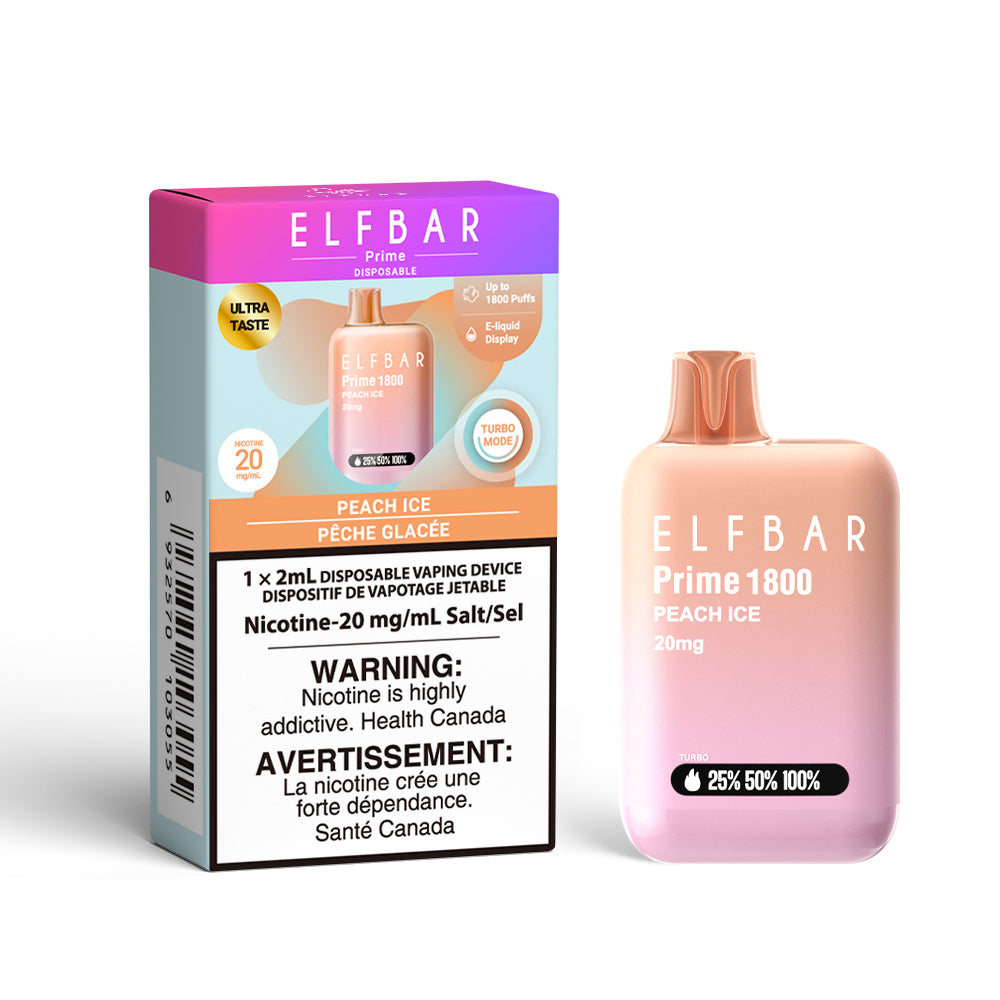 ELF Bar - Prime 1800 Disposable E-cig (Provincial)