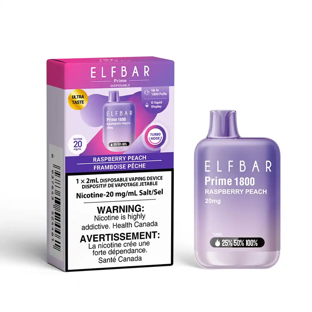 ELF Bar - Prime 1800 Disposable E-cig (Provincial)