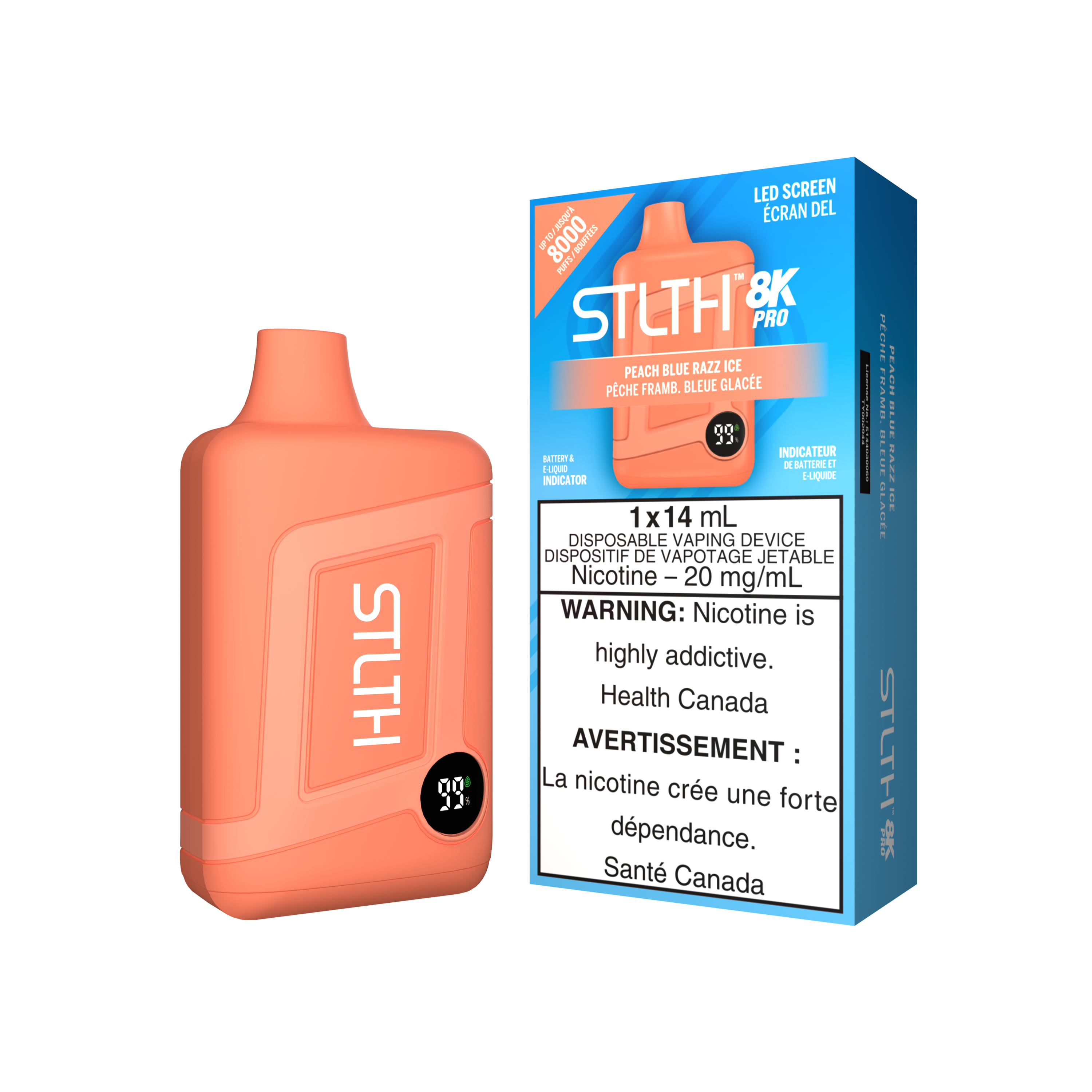 STLTH 8K Pro - Disposable E-Cig (PROVINCIAL) (8000 Puffs)