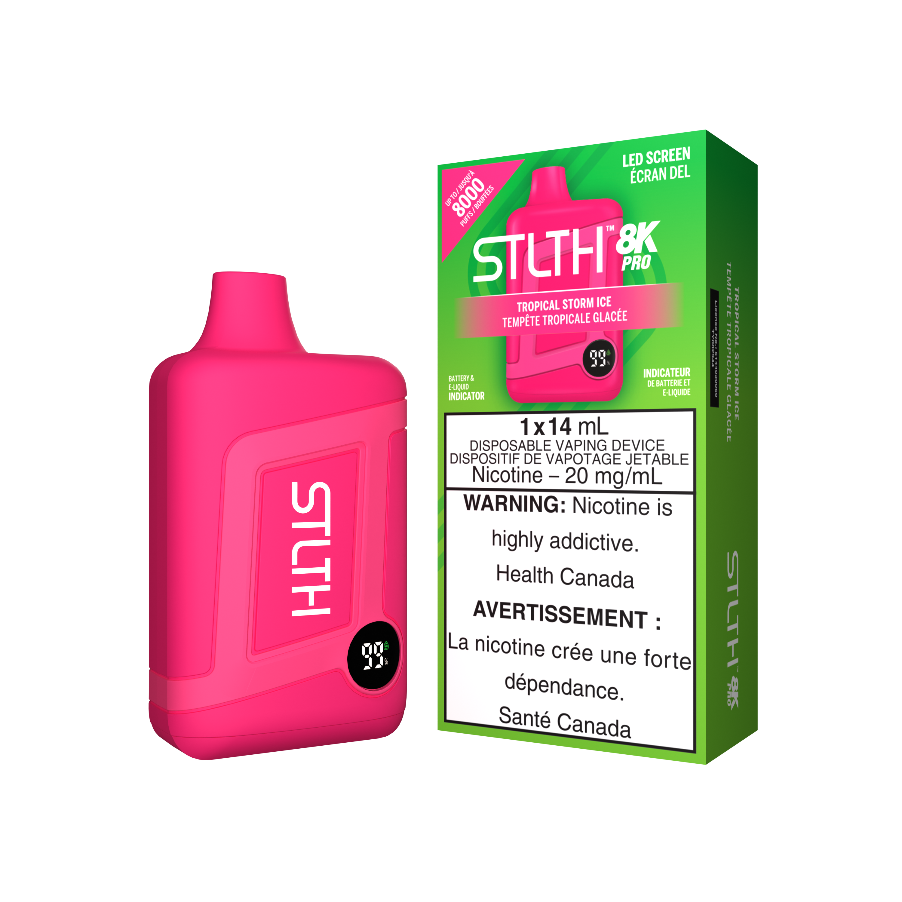 STLTH 8K Pro - Disposable E-Cig (PROVINCIAL) (8000 Puffs)