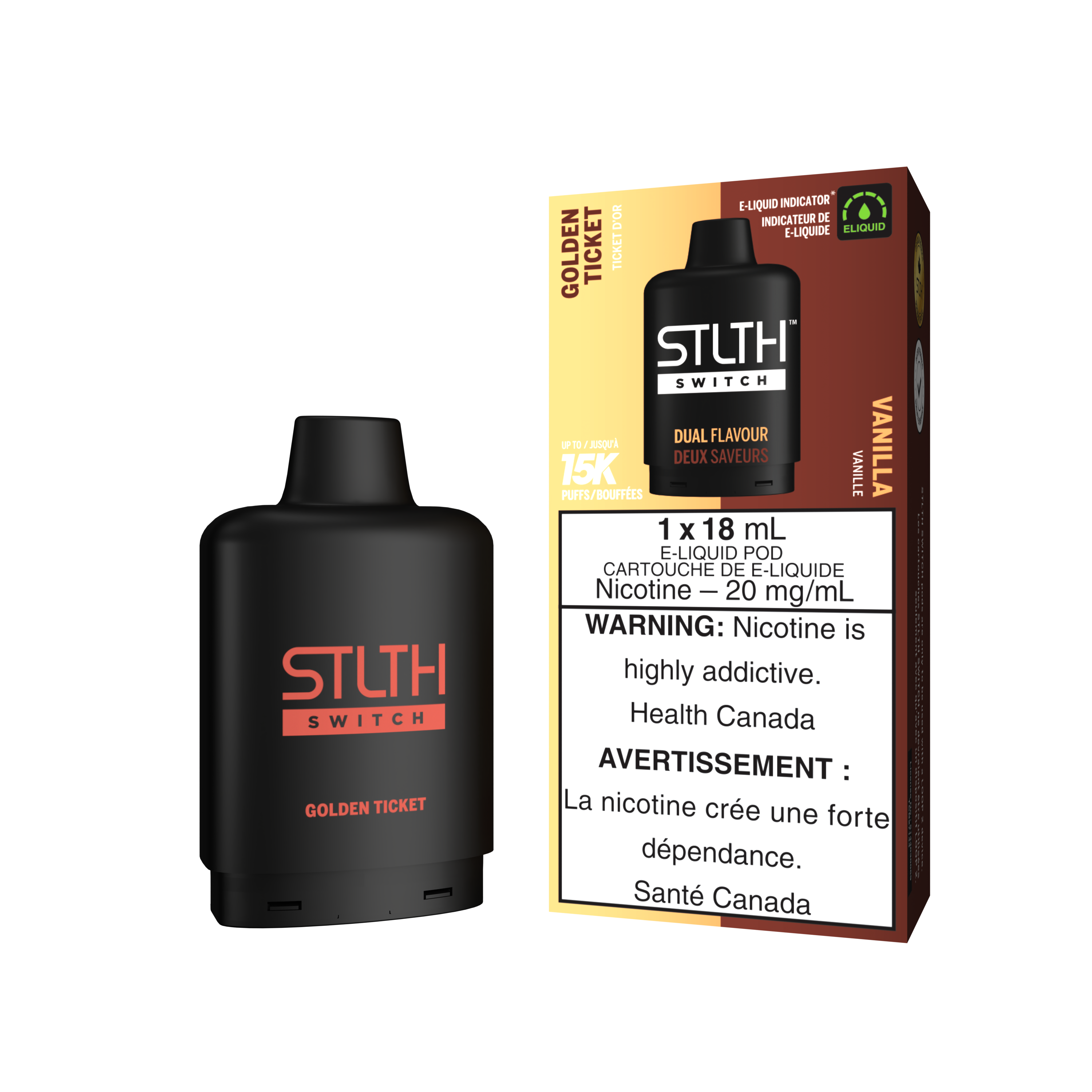Stlth Switch - Pods (15K puffs)