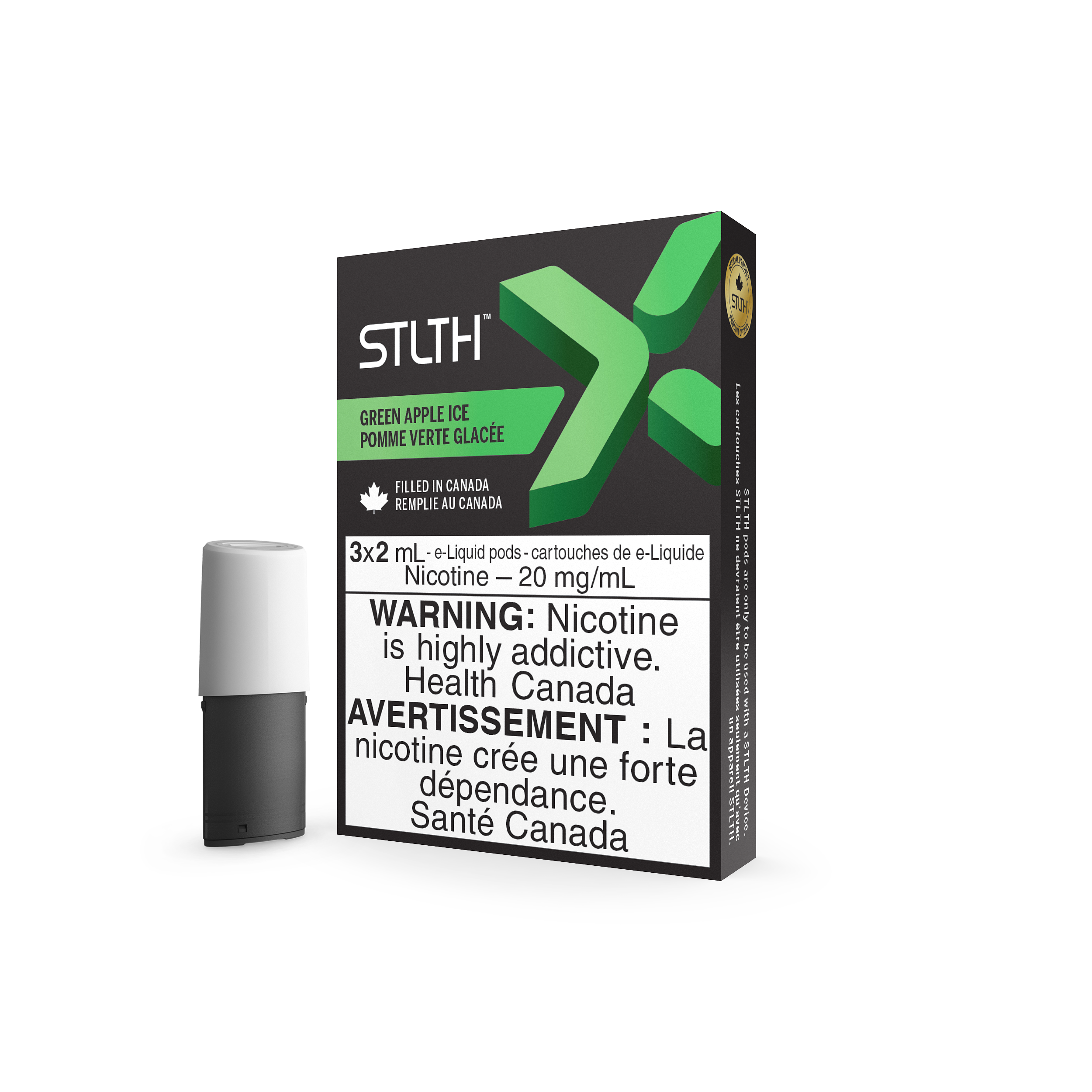 Stlth X - Green Apple Ice (PROVINCIAL)