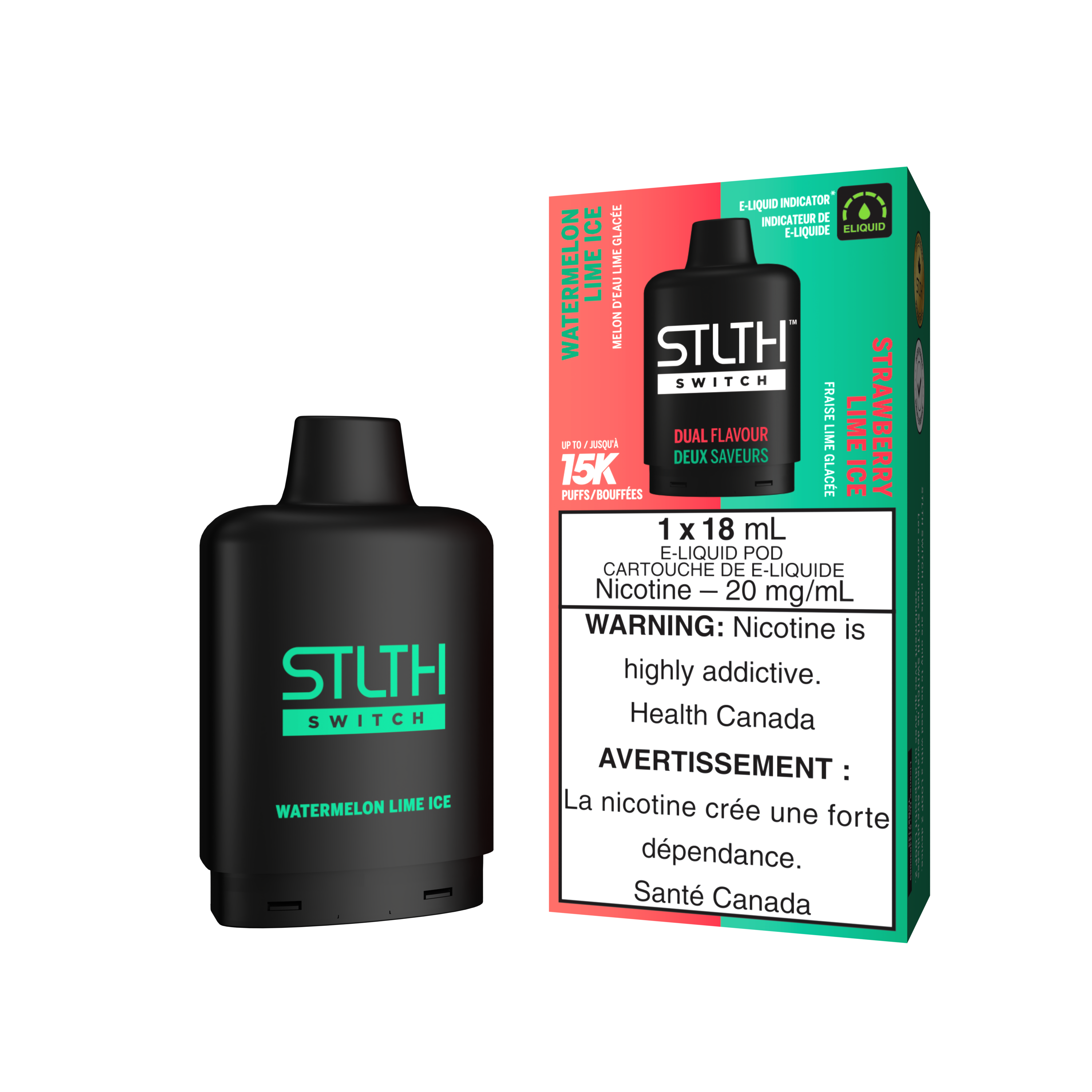 Stlth Switch - Pods (15K puffs)