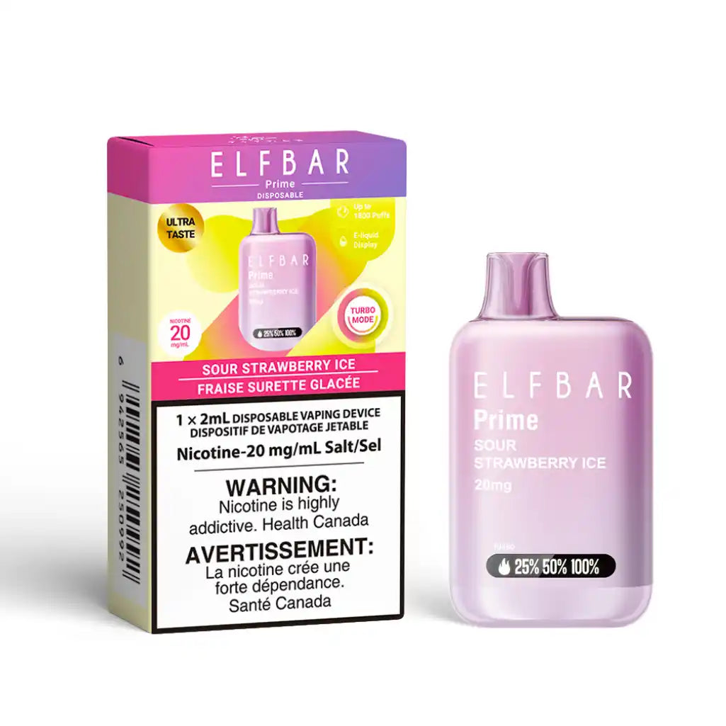 ELF Bar - Prime 1800 Disposable E-cig (Provincial)