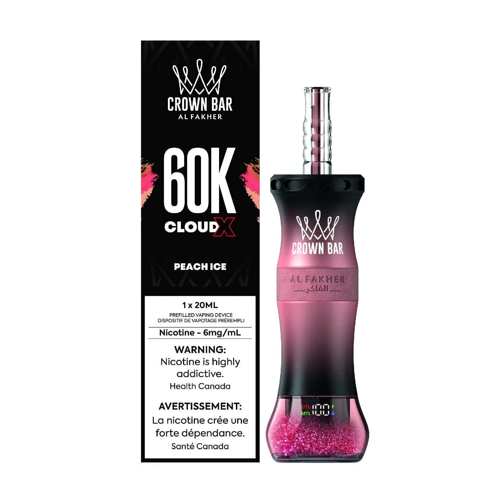 Al Fakher - Cloud X 60K Shisha‑Style Disposable (Provincial)