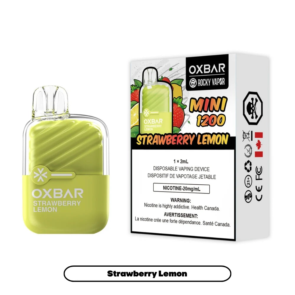 Oxbar Mini - Disposable E-Cig (PROVINCIAL) (1200 Puffs)