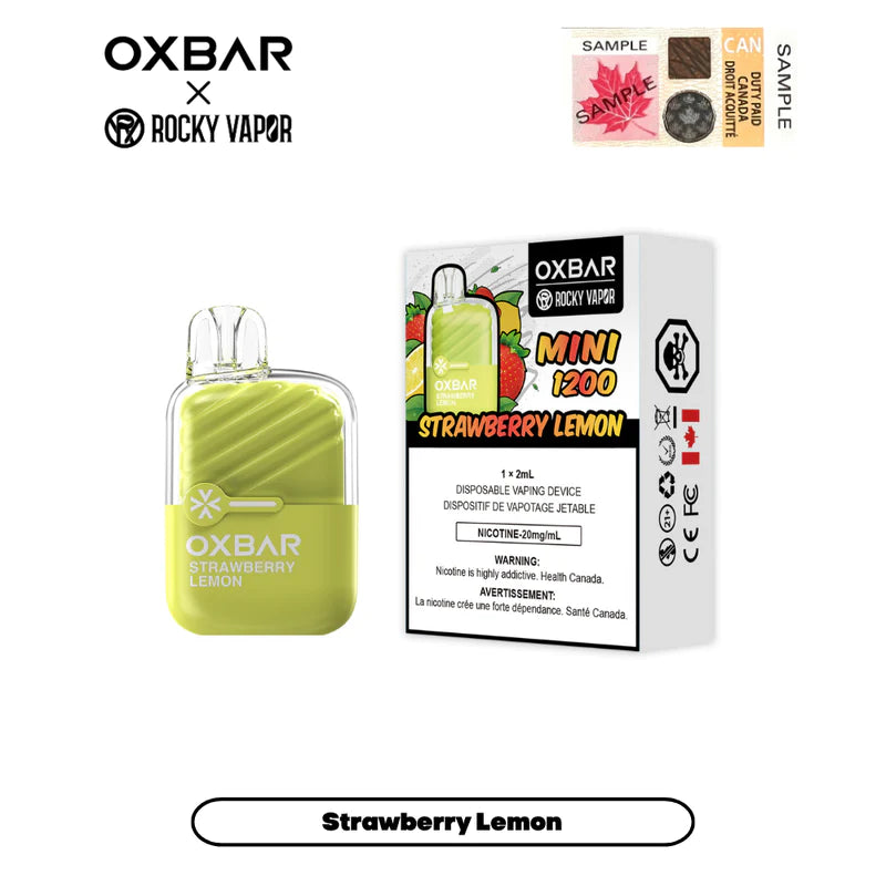 Oxbar Mini - Disposable E-Cig (1200 Puffs)