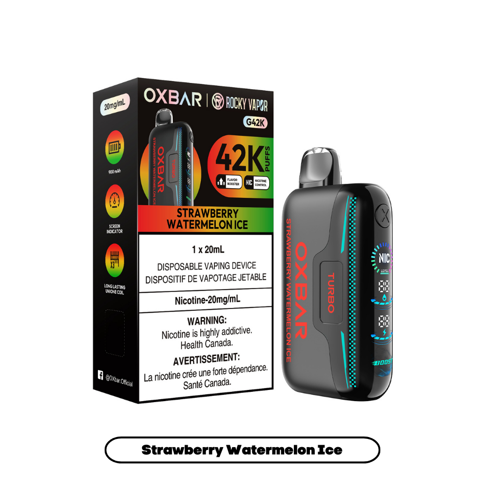 Oxbar G42k - Cigarette électronique jetable (PROVINCIALE) (42 000 bouffées) 