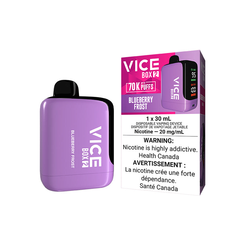 VICE Box 2 - Cigarette électronique jetable (PROVINCIALE) (70 000 bouffées)