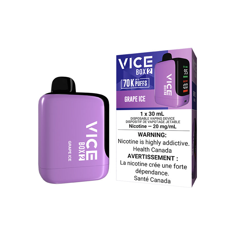 VICE Box 2 - Cigarette électronique jetable (PROVINCIALE) (70 000 bouffées)