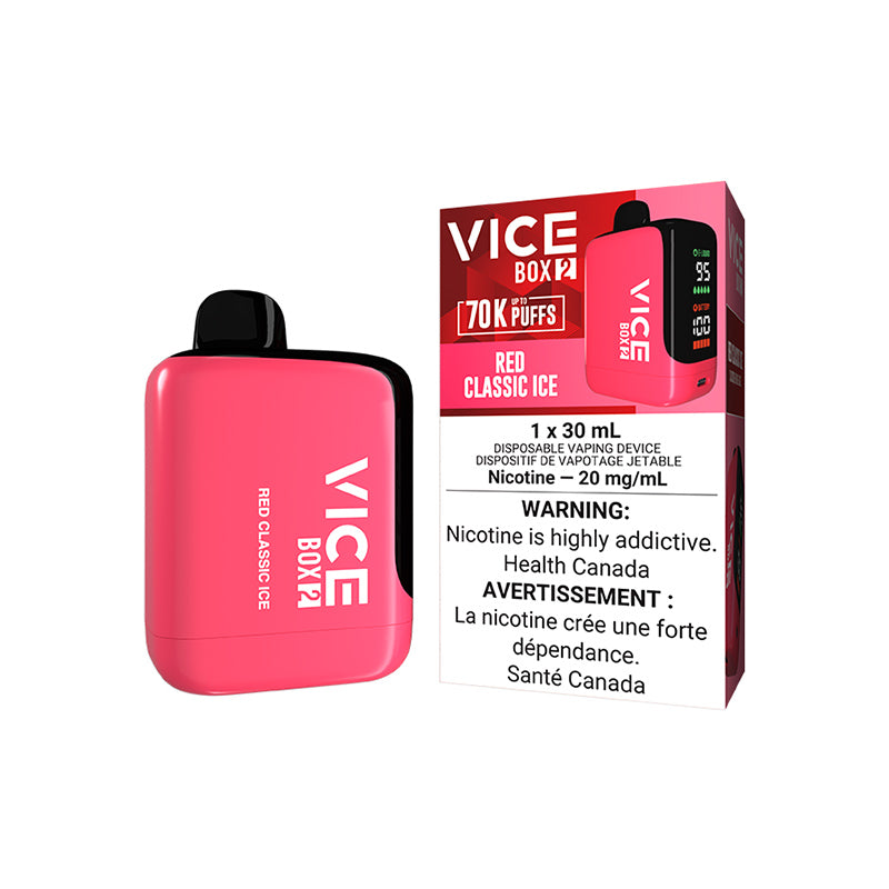 VICE Box 2 - Cigarette électronique jetable (PROVINCIALE) (70 000 bouffées)