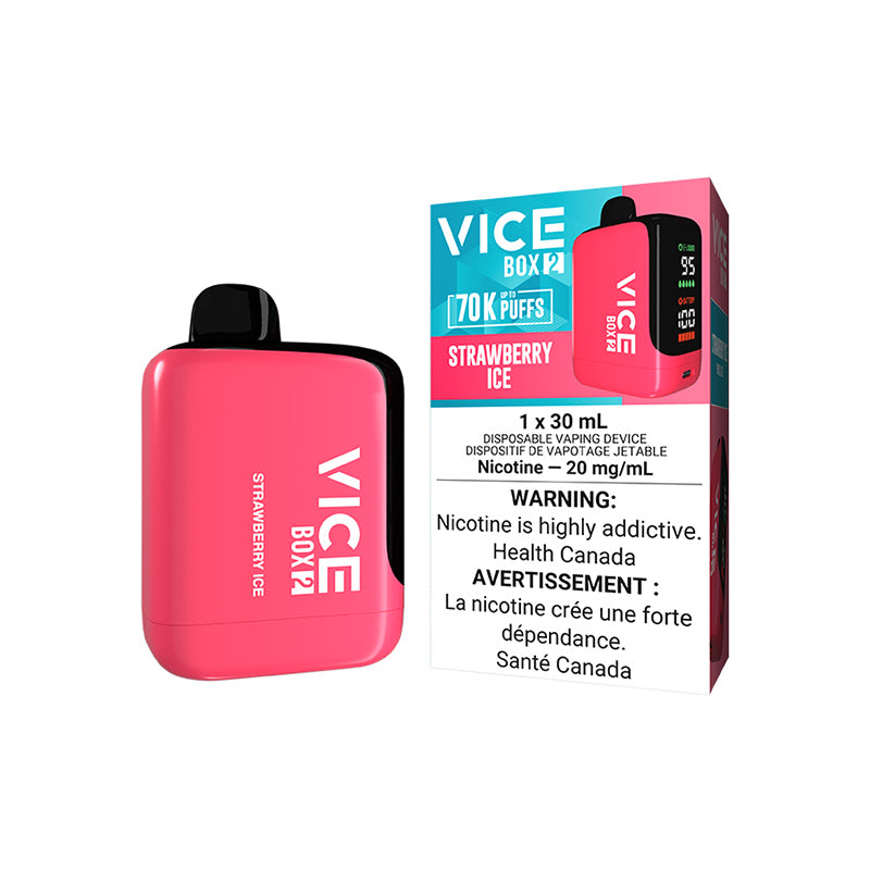 VICE Box 2 - Cigarette électronique jetable (PROVINCIALE) (70 000 bouffées)