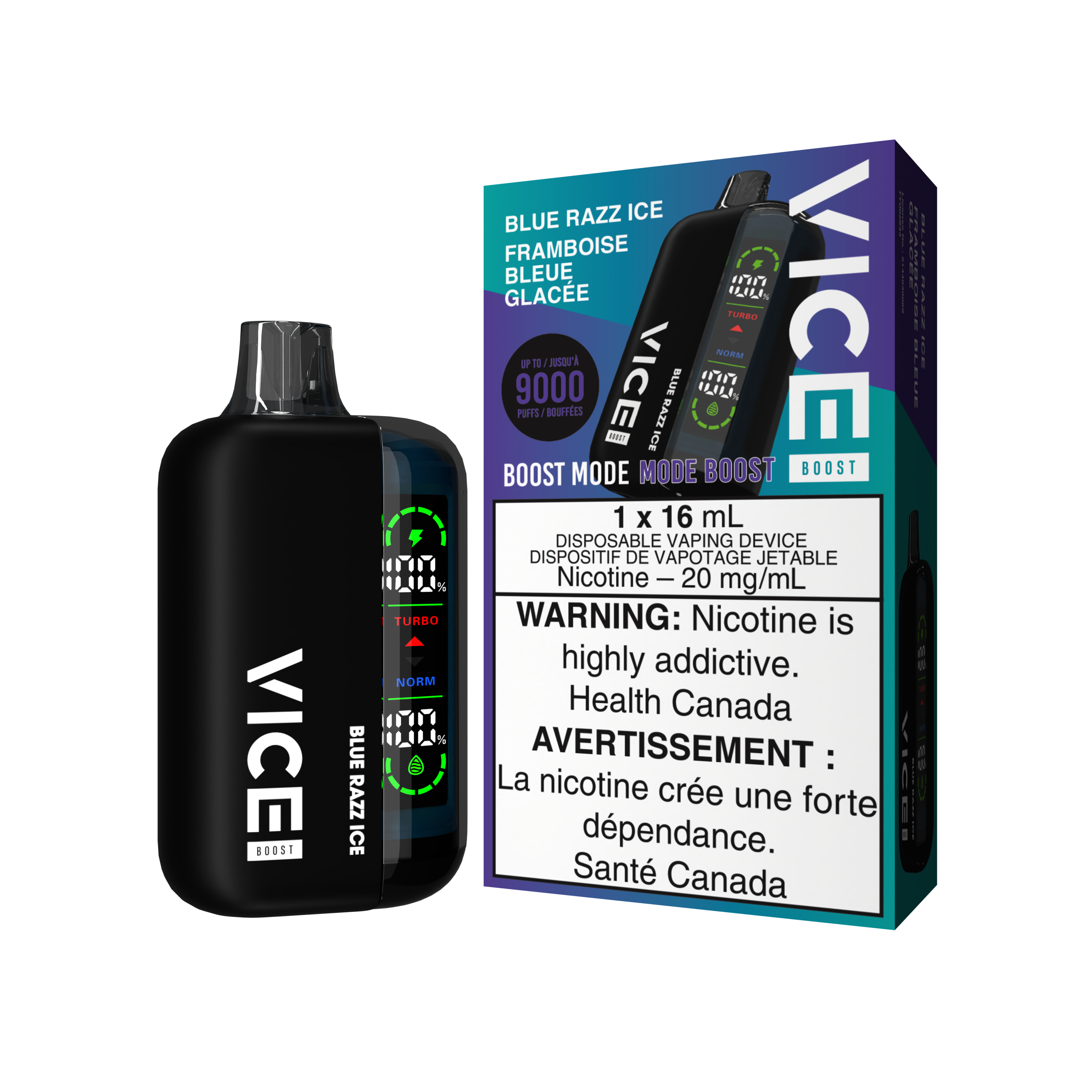 VICE Boost - Disposable E-Cig (PROVINCIAL) (9000 Puffs)