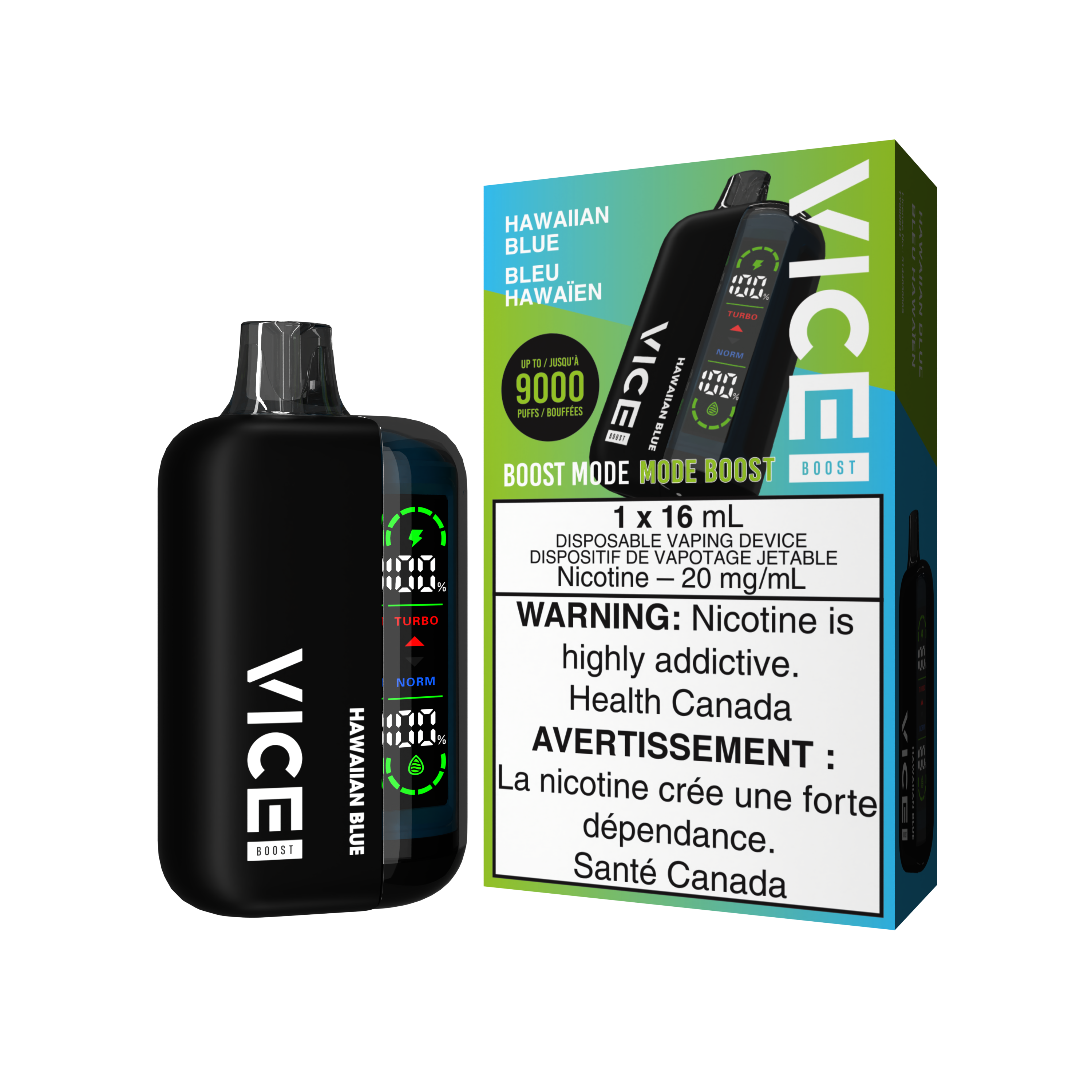 VICE Boost - Disposable E-Cig (PROVINCIAL) (9000 Puffs)