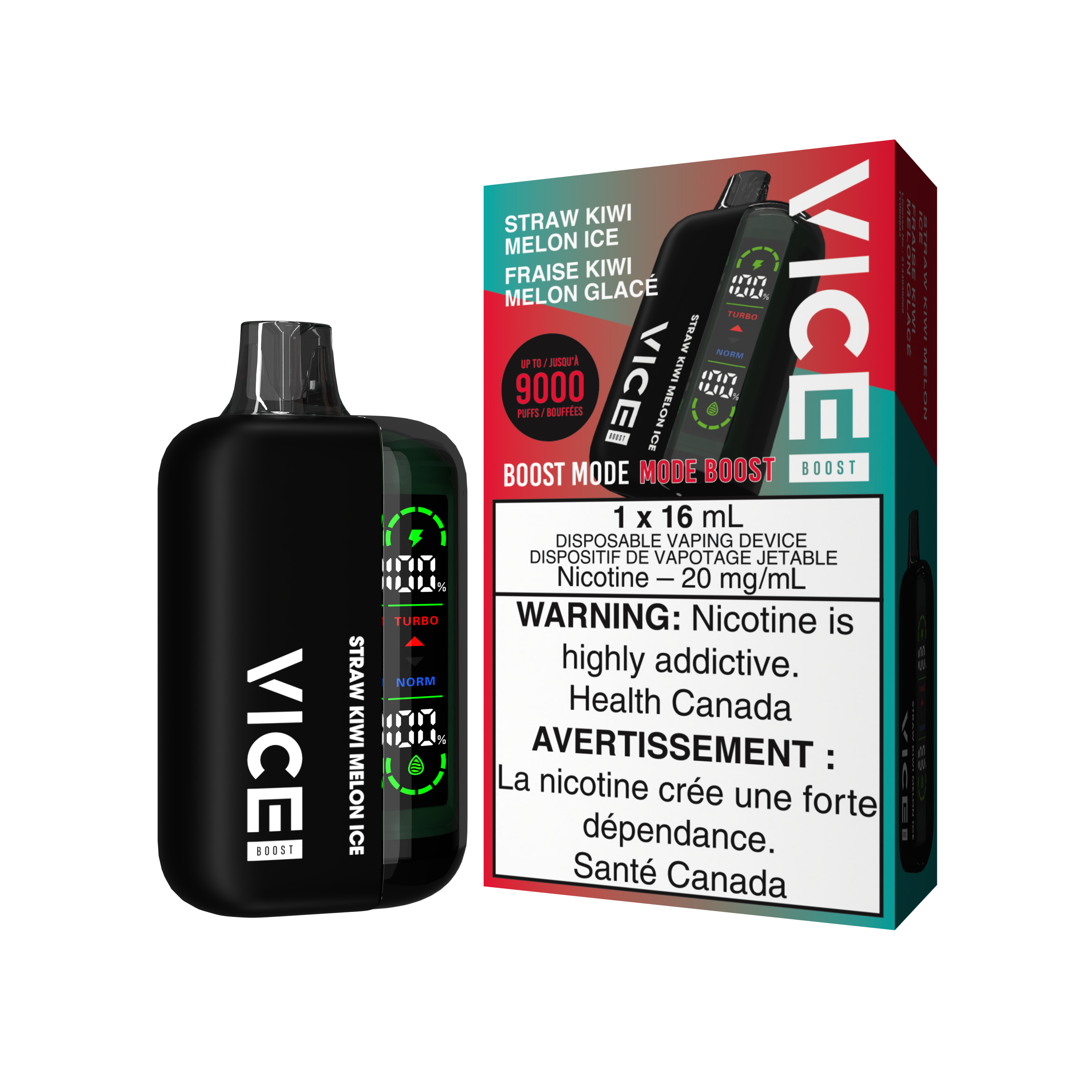 VICE Boost - Disposable E-Cig (PROVINCIAL) (9000 Puffs)