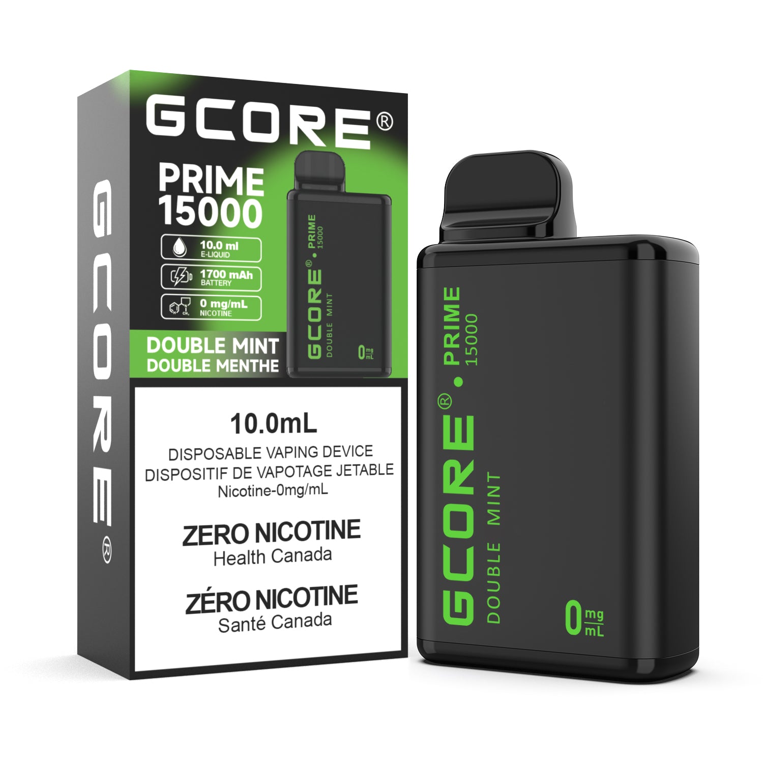 Rufpuf - Cigarette électronique jetable Prime 0 mg (PROVINCIAL) (15 000 bouffées)