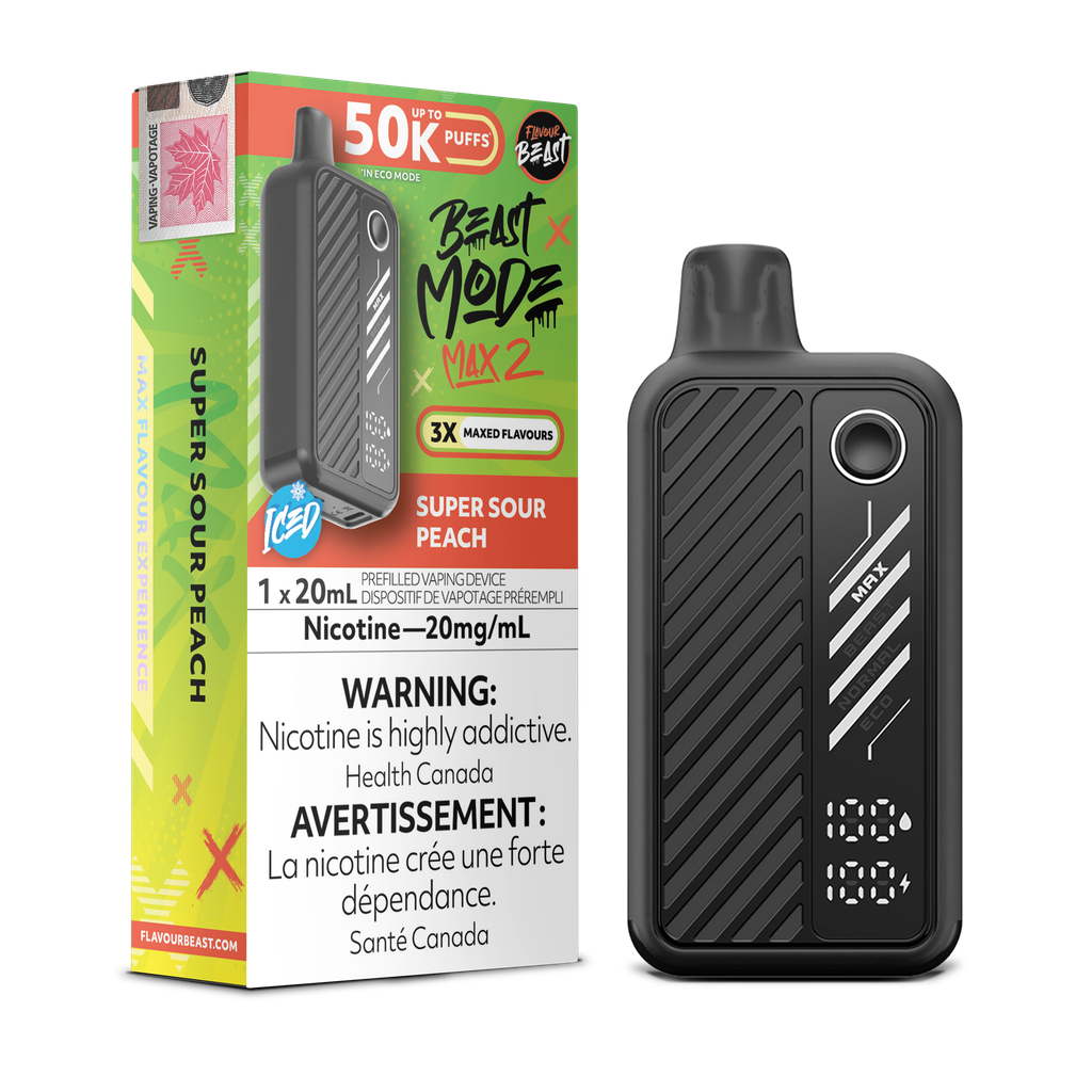 Flavour Beast Mode Max 2 - Disposable E-Cig (PROVINCIAL) (50k Puffs)