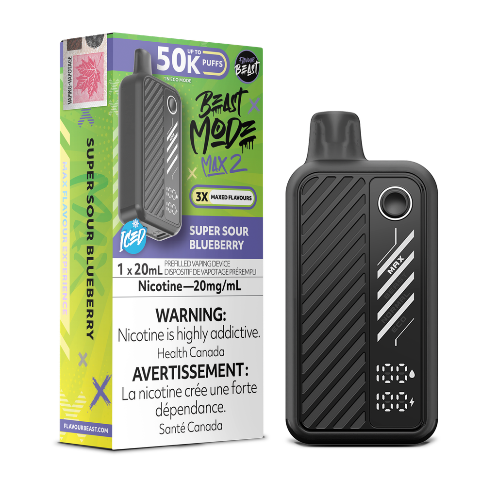 Flavour Beast Mode Max 2 - Disposable E-Cig (PROVINCIAL) (50k Puffs)