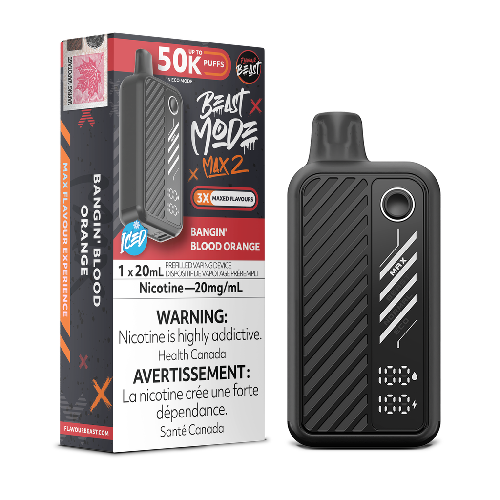 Flavour Beast Mode Max 2 - Disposable E-Cig (PROVINCIAL) (50k Puffs)