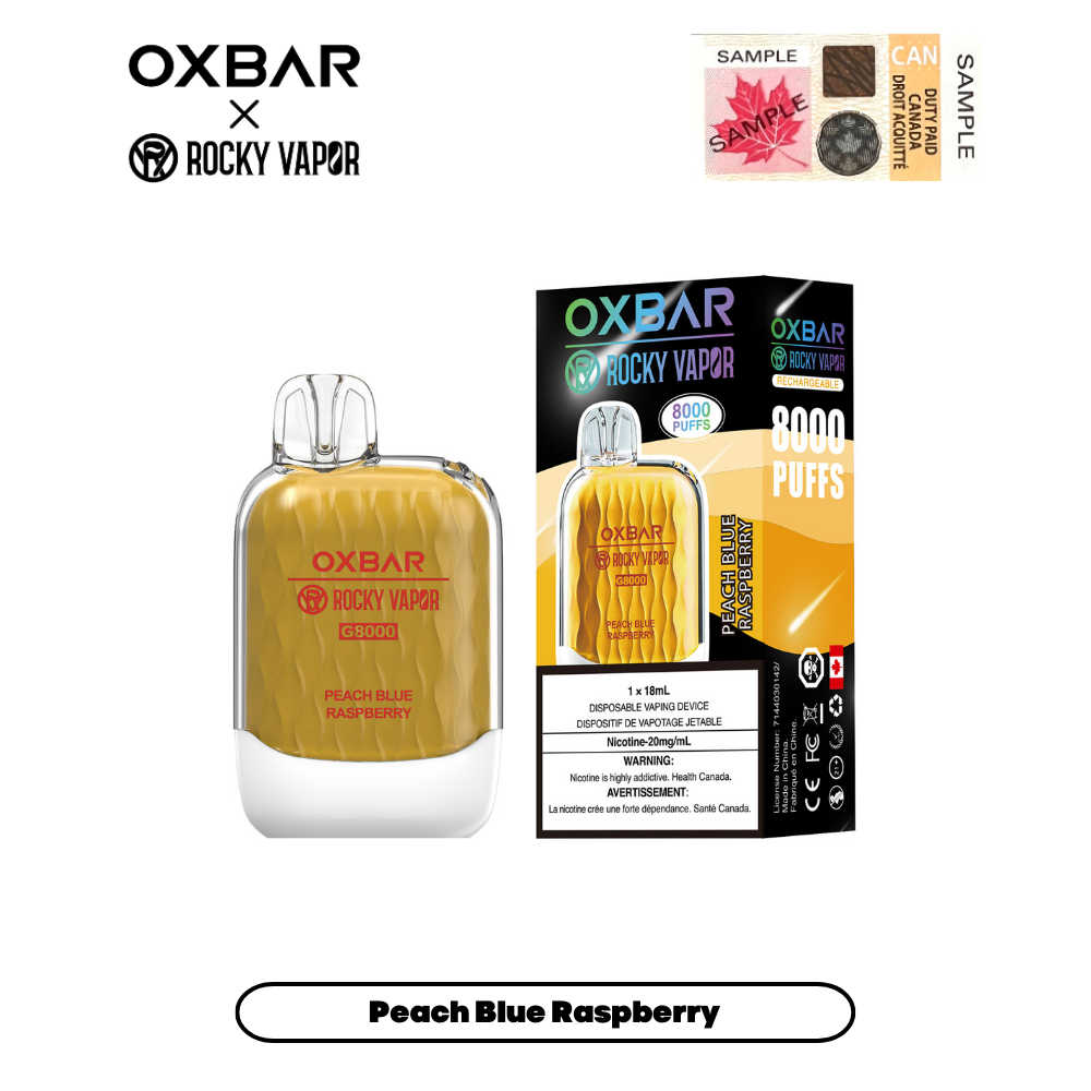 Oxbar G8000 - Disposable E-Cig (8000 Puffs) Oxbar G8000 - Disposable E-Cig (8000 Puffs)